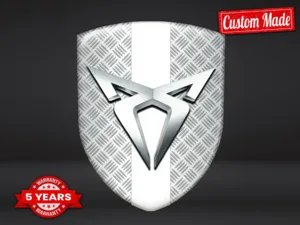Seat Cupra Emblèmes Auto Perso Résistants Étoile Luxe